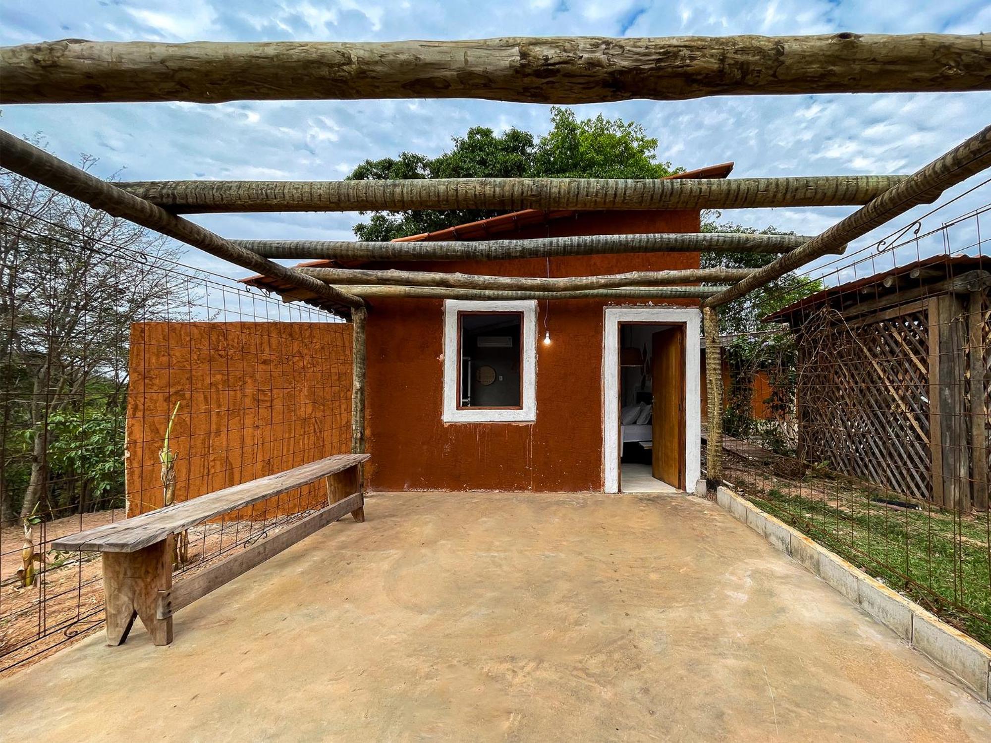 Ranchos 30 Hotel Fazenda Hidrolandia  Exteriör bild