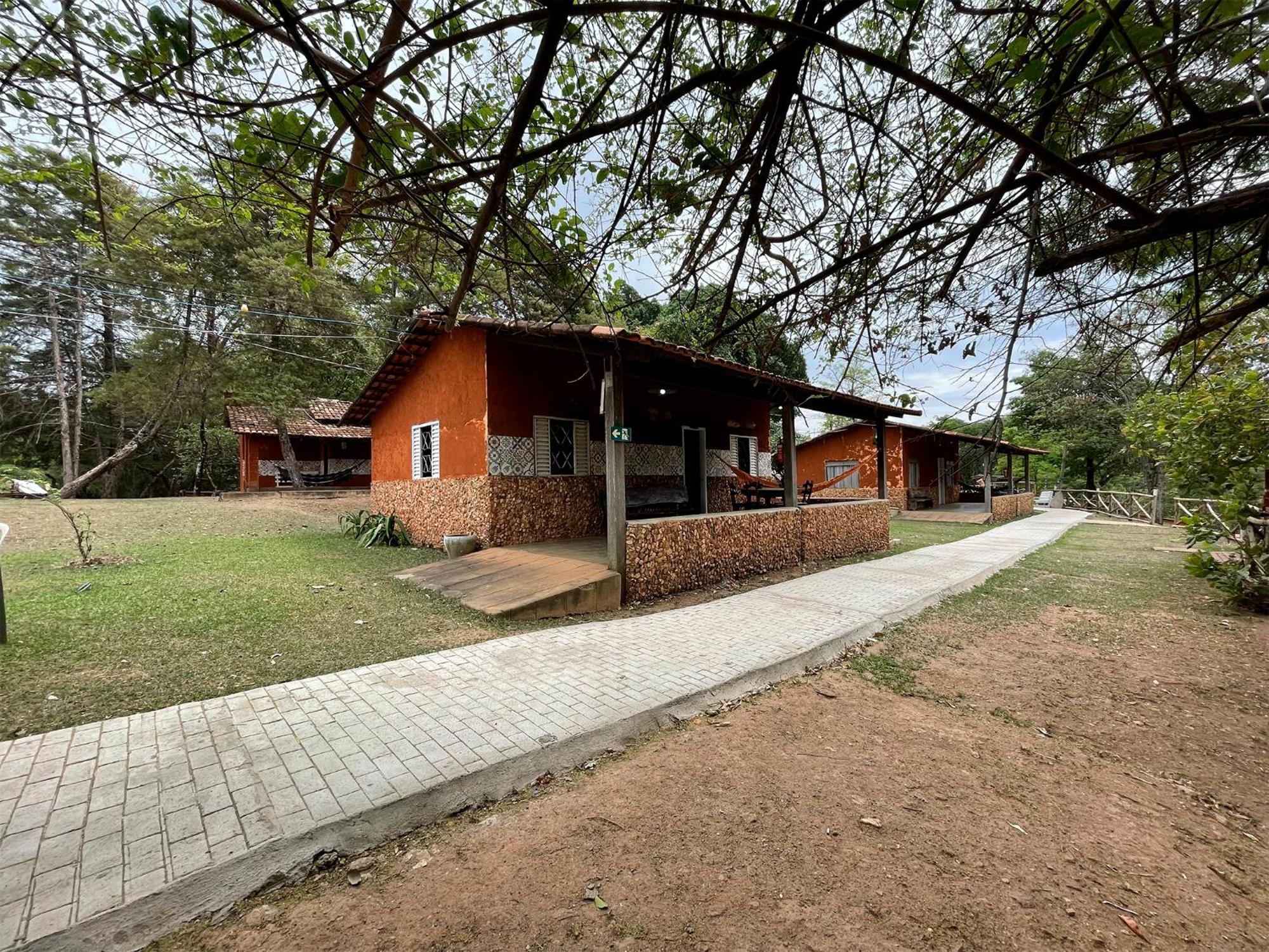 Ranchos 30 Hotel Fazenda Hidrolandia  Exteriör bild