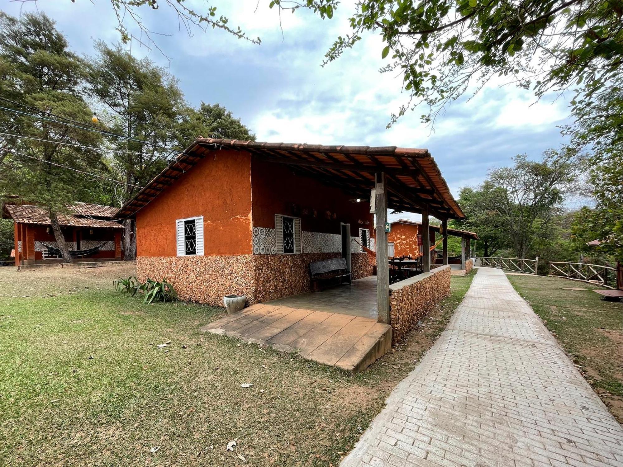 Ranchos 30 Hotel Fazenda Hidrolandia  Exteriör bild